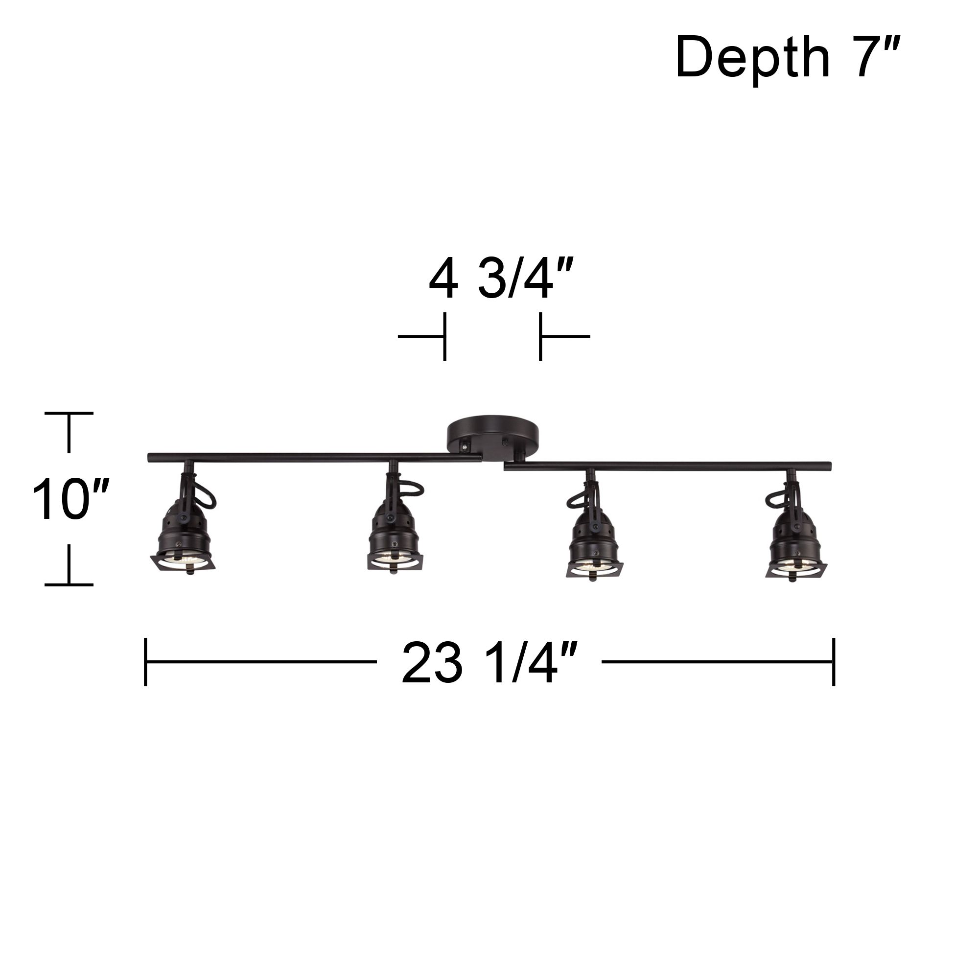 Hamilton LED Track Light Fixture