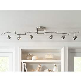 Image1 of Pro Track Heavy Duty Axel 72" 6-Light Swing Arm LED Track Light Kit