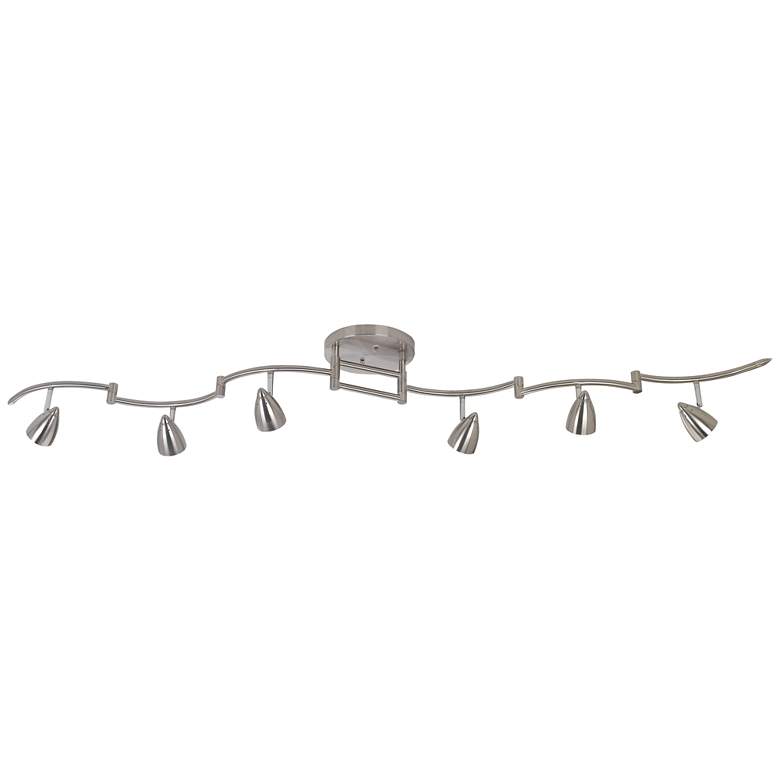 Image 5 Pro Track Heavy Duty Axel 72" 6-Light Swing Arm LED Track Light Kit more views