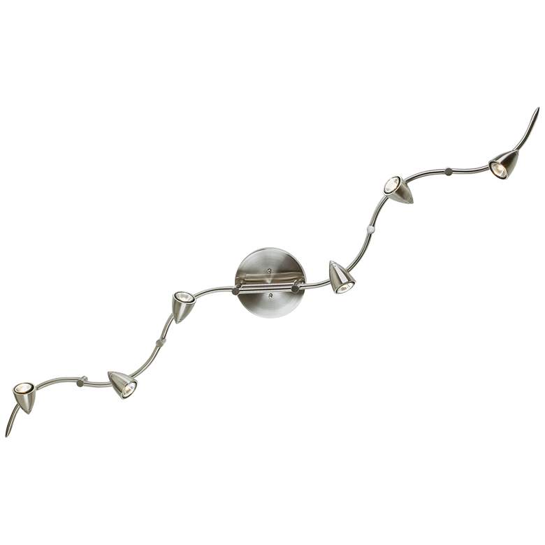 Image 6 Pro Track Heavy Duty Axel 72" 6-Light Swing Arm LED Track Light Kit more views