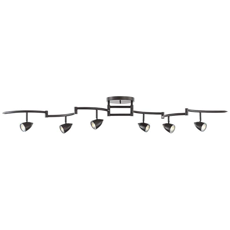 Image 2 Pro Track Heavy Duty Axel 72" Wide 6-Light LED Track Fixture