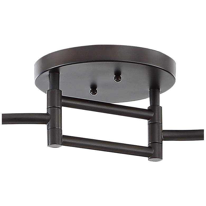 Image 4 Pro Track Heavy Duty Axel 72" Wide 6-Light LED Track Fixture more views