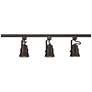 4_Pro Track Jenna 44" Linear 3-Light Bronze LED Track Ceiling Fixture more views