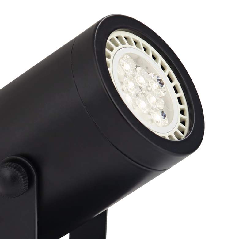 Image 2 Pro Track Ladera 5" High Plug-In Black Finish LED Accent Uplight more views