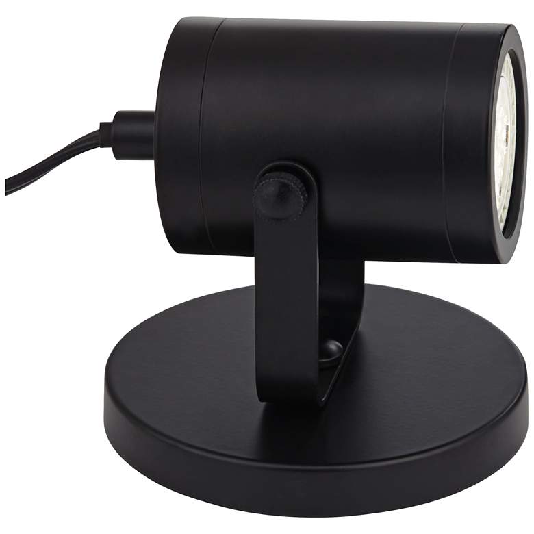 Image 6 Pro Track Ladera 5" High Plug-In Black Finish LED Accent Uplight more views