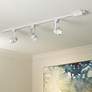 Pro Track Layna Linear 3-Light White LED Bullet ceiling or wall Track Kit