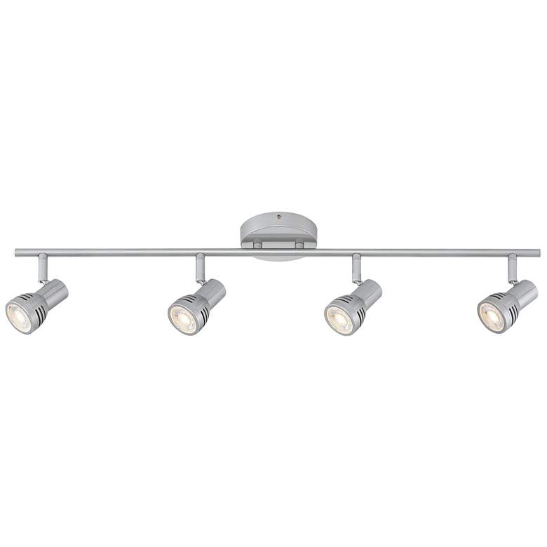 Image 1 Pro Track® LED 4-Light Silver Finish LED Track Kit