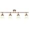 Pro Track® Luca 4-Light French Gold Track Fixture