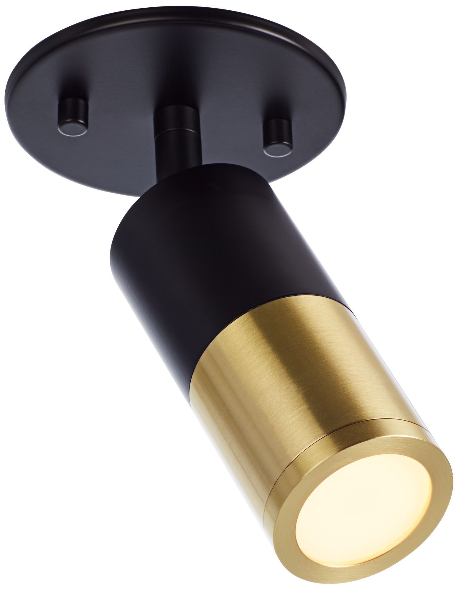 Image 2 Pro Track Maxine Gold and Black 10W LED Track Ceiling Spotlight