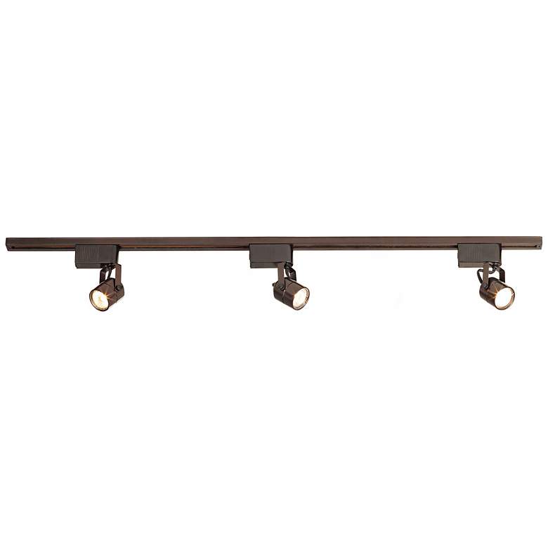 Image 2 Pro Track® Oil Rubbed Bronze Linear Track Kit For Wall or Ceiling