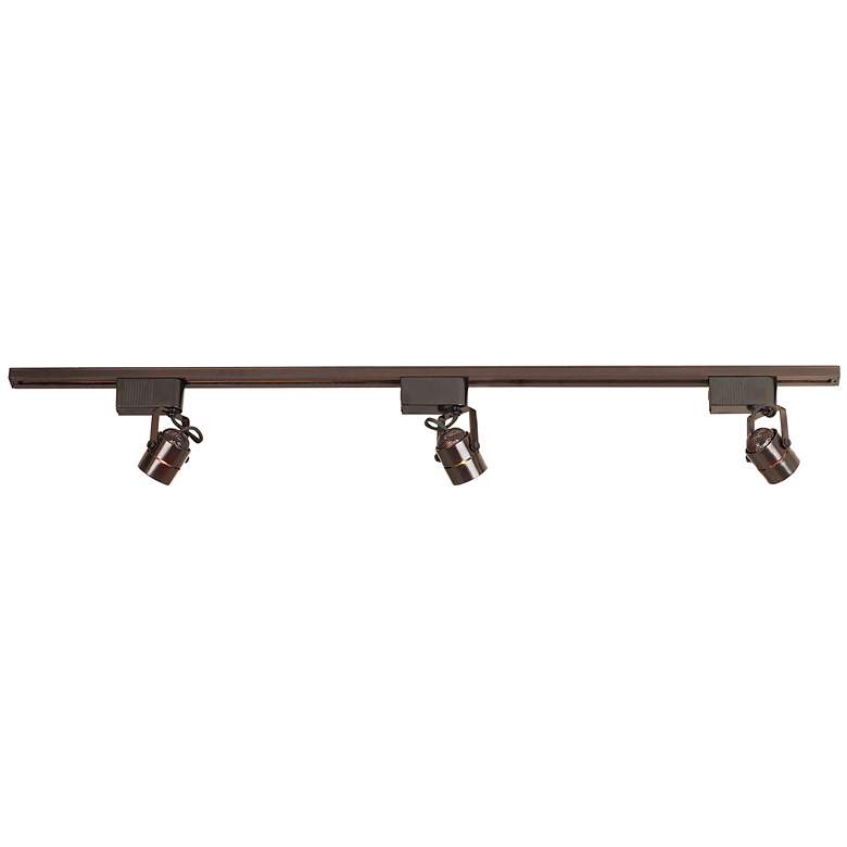 Image 5 Pro Track® Oil Rubbed Bronze Linear Track Kit For Wall or Ceiling more views