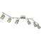 Pro Track Ripple 6-Light Satin Nickel LED Track Kit Light