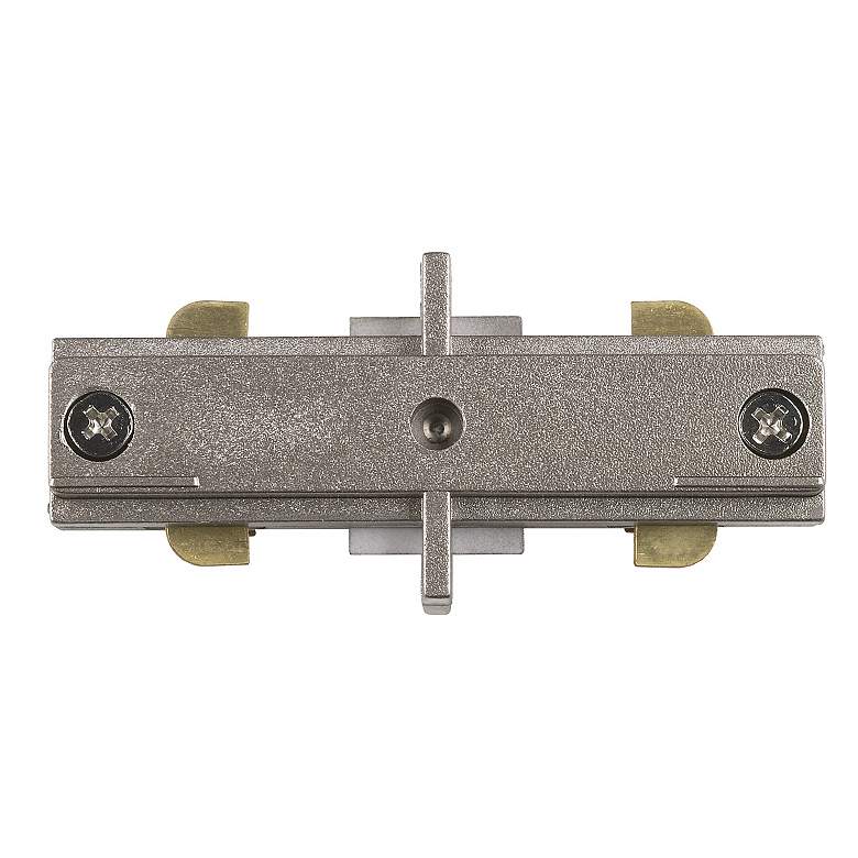 Image 1 Pro Track® Satin Nickel Track Light Mini-Connector