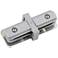 Pro Track Silver Mini Straight Connector Track Joiner for Lightolier System
