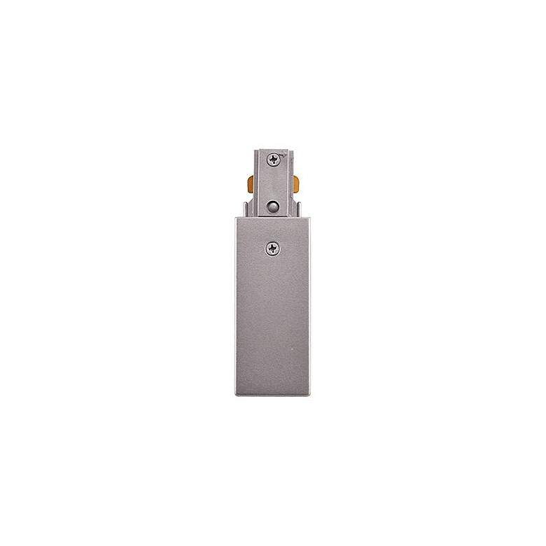 Image 1 Pro Track® Silver Track Live End Feed Connector for Lightolier System