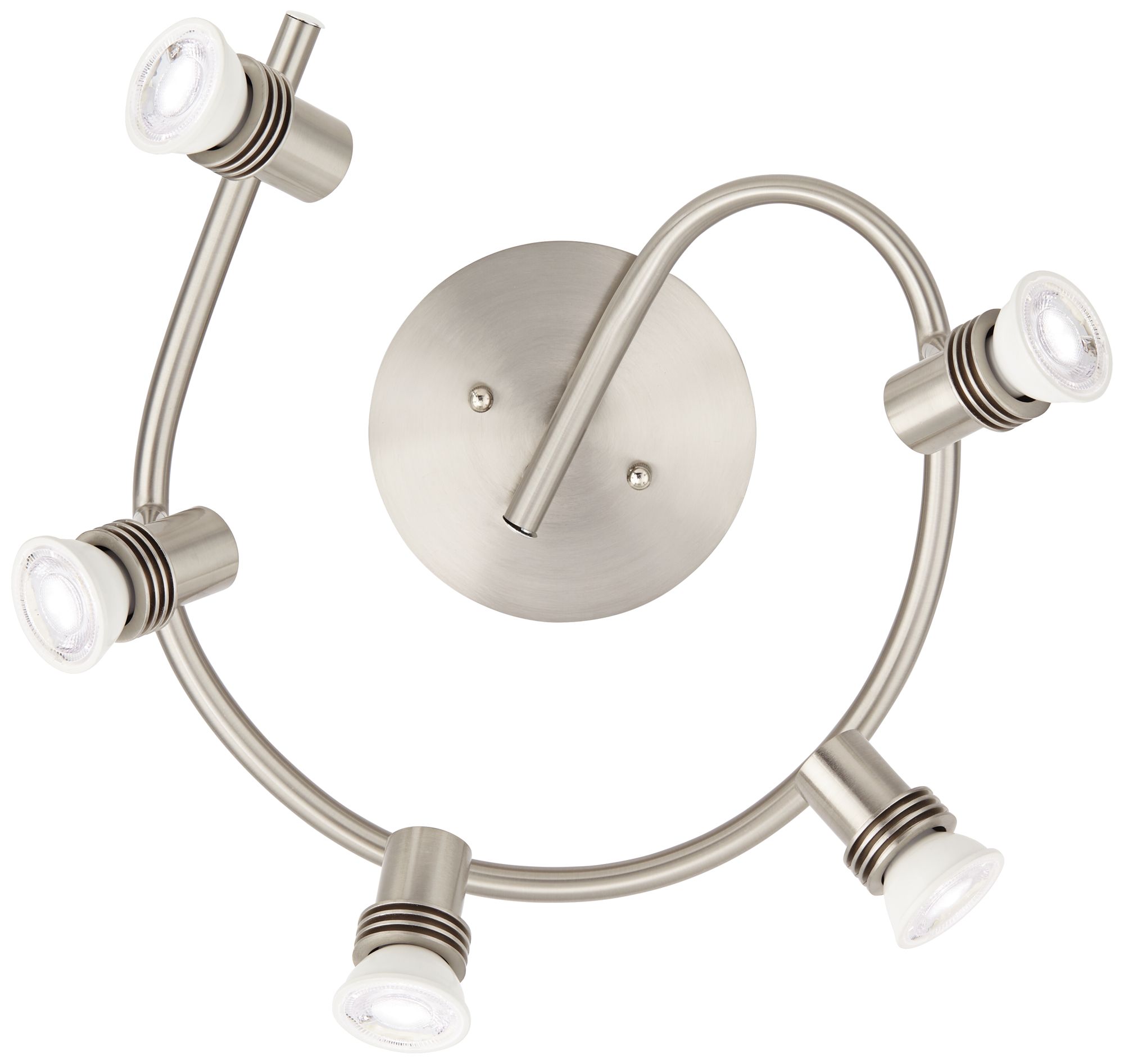 Image 6 Pro Track Speira 15 3/4"W 5-Light Spiral LED Track Light more views