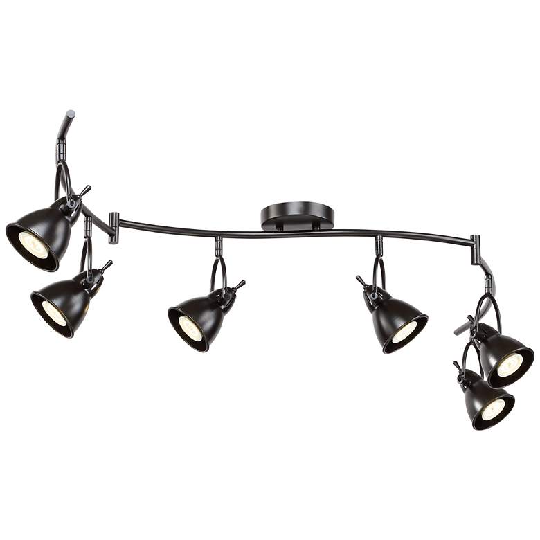 Image 6 Pro Track Thorndale 68 inch 6-Light Bronze LED Adjustable Track Fixture more views