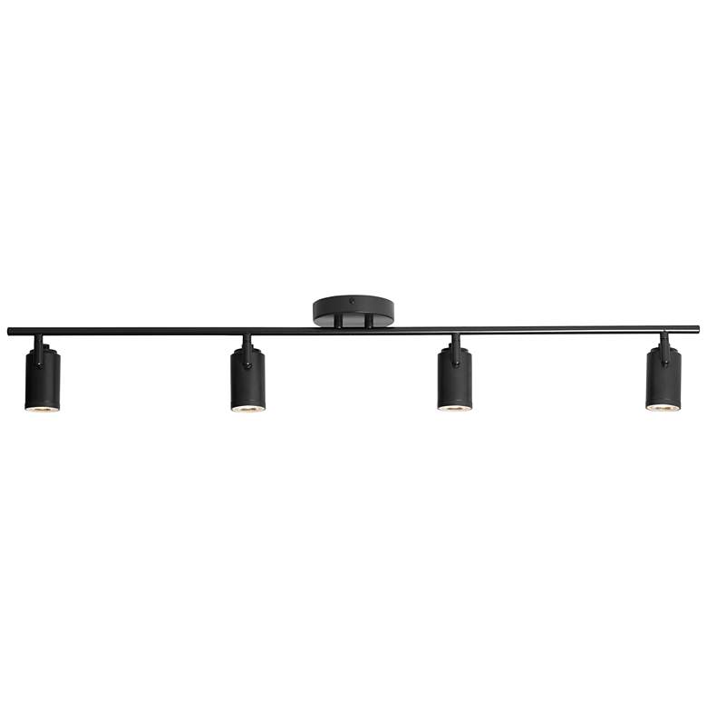 Image 5 Pro Track Vester 4-Light Black LED Ceiling or Wall Track Fixture more views