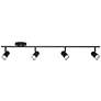 2_Pro Track Vester 4-Light Black LED Wall or Ceiling Track Fixture