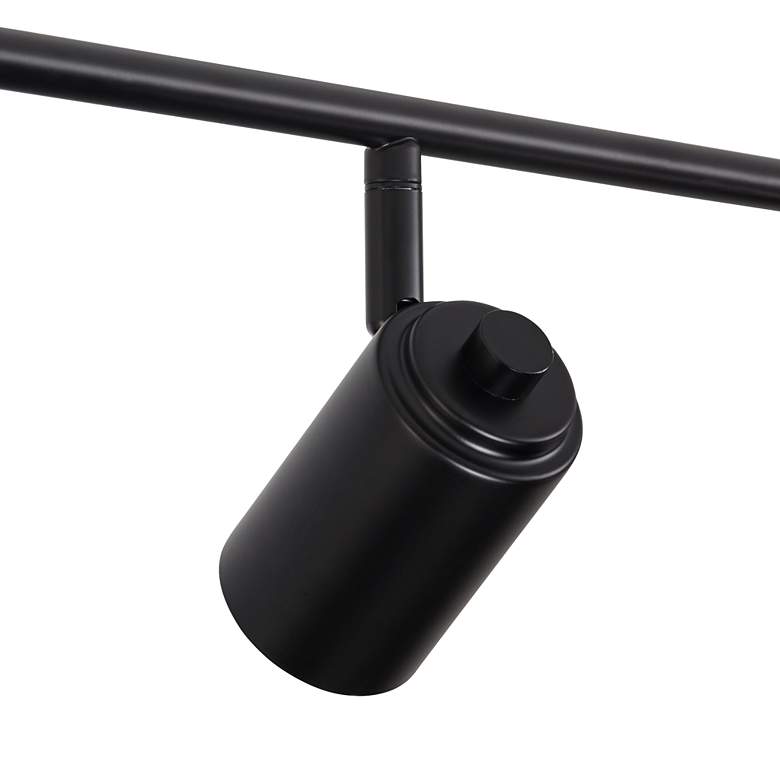 Image 4 Pro Track Vester 4-Light Black LED Wall or Ceiling Track Fixture more views