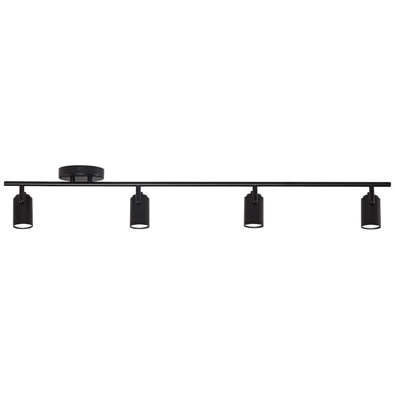 Image 5 Pro Track Vester 4-Light Black LED Wall or Ceiling Track Fixture more views