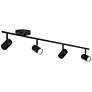 7_Pro Track Vester 4-Light Black LED Wall or Ceiling Track Fixture more views