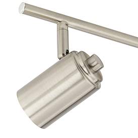 Image4 of Pro Track Vester 4-Light Brushed Nickel LED Wall or Ceiling Track Fixture more views