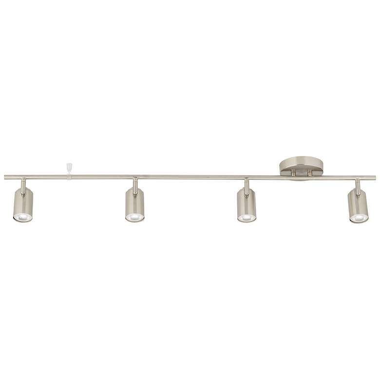 Image 7 Pro Track Vester 4-Light Brushed Nickel LED Wall or Ceiling Track Fixture more views