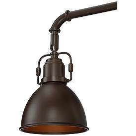 Image3 of Pro Track Wesley 25" 3-Light Rustic Industrial Bronze Track Fixture more views