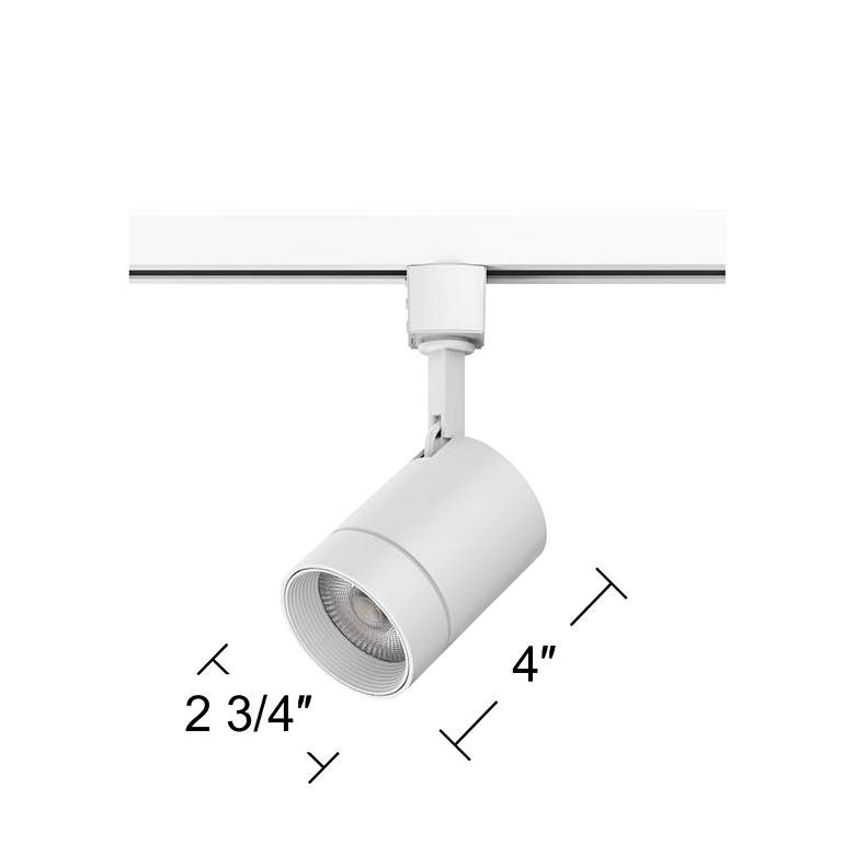 Image 3 Pro Track White 12 Watt Dimmable LED Track Head more views