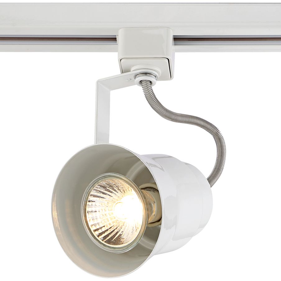 Image 3 Pro Track White 50W GU10 Track Head for Halo Track Systems more views