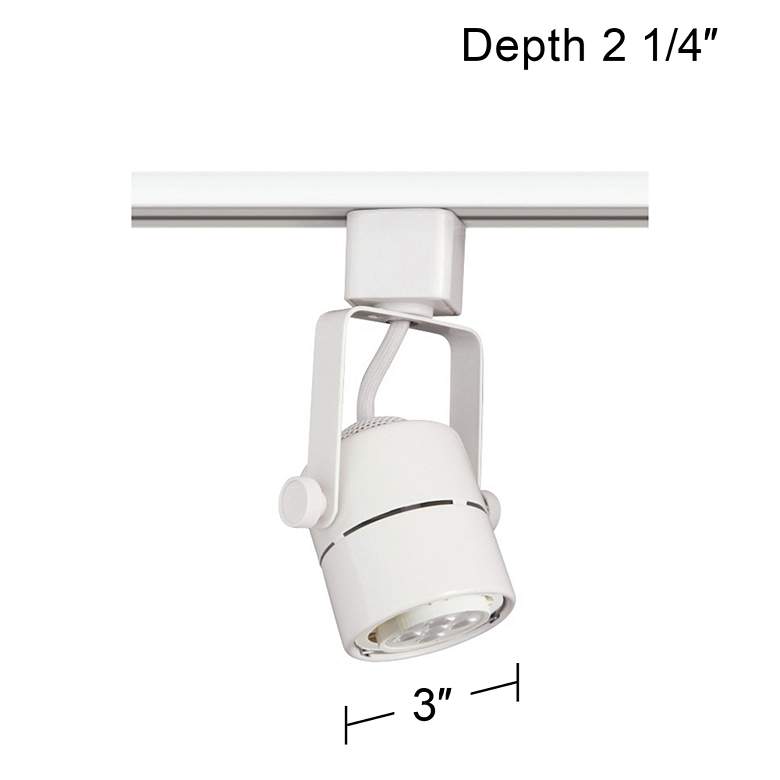 Image 3 Pro Track White 8.5 Watt LED Track Head for Halo System more views