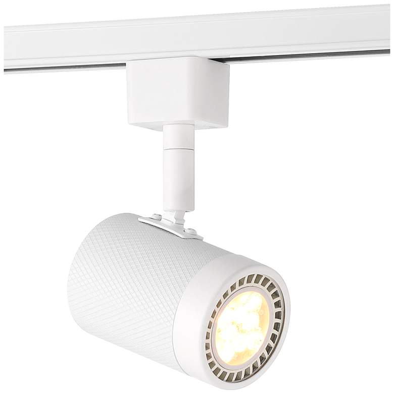 Image 5 Pro Track White Cylinder GU10 LED Track Head for Halo System more views