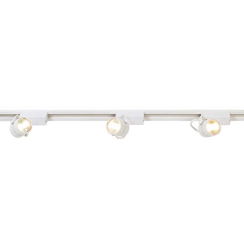 Image 6 Pro Track® White Finish 3-Light Linear Track Kit  For Wall or Ceiling more views
