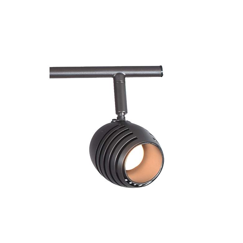 Image 2 Pro Track® Zephyr 4-Light Bronze LED Track Fixture more views