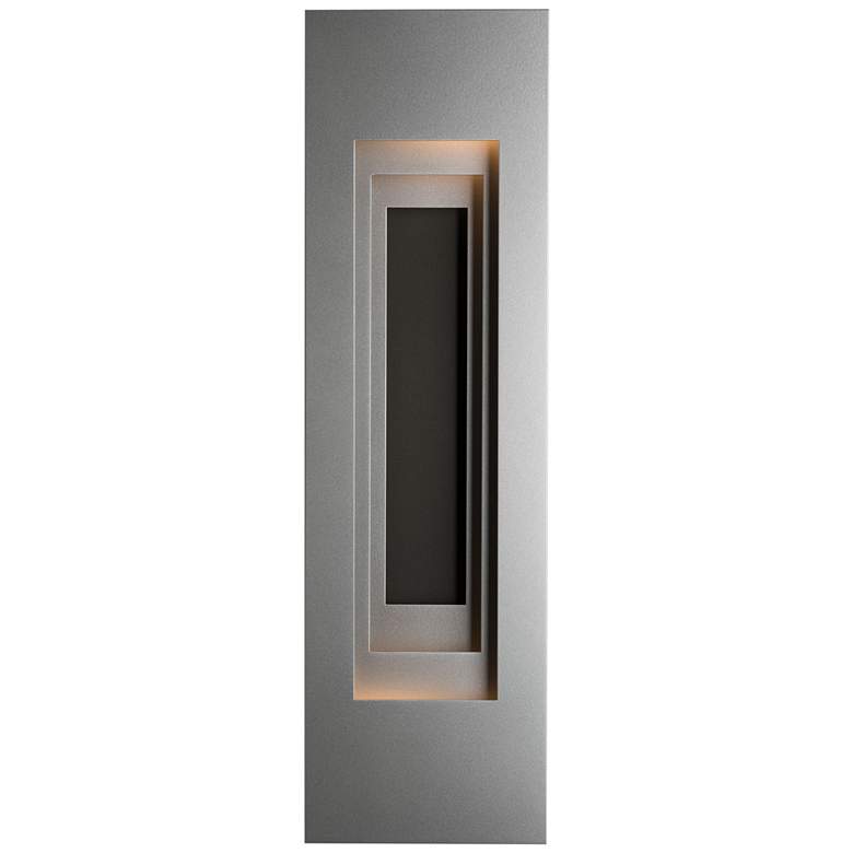 Image 1 Procession Arch 40 inchH Coastal Bronze Outdoor Sconce With Steel Accent