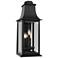 Proctor 25.13"H x 9.63"W 3-Light Outdoor Wall Light in Oil Rubbed Bronze