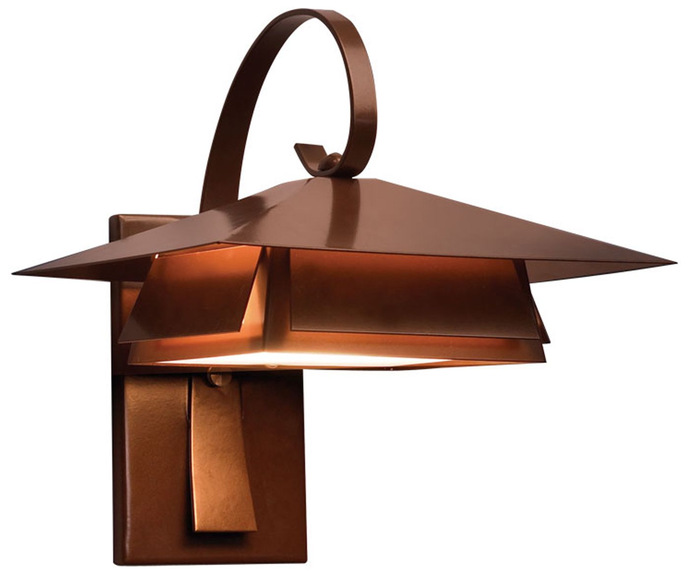 Profiles 12" High Medieval Bronze|Opal Acrylic Exterior Sconce LED