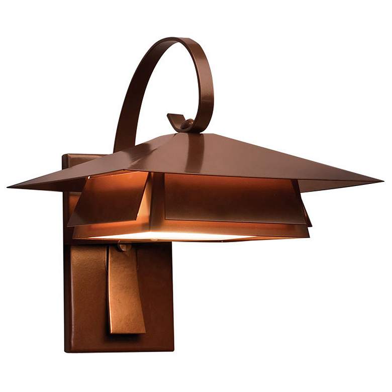 Image 1 Profiles 12 inchH Medieval Bronze and Opal Acrylic Sconce LED
