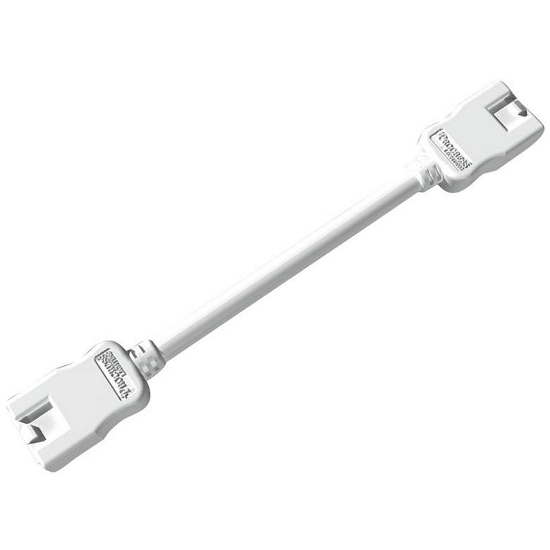 Image 1 Progress 6 inch White Undercabinet Cable Connector