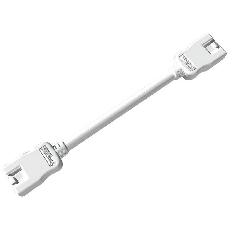Image 1 Progress 6" White Undercabinet Cable Connector