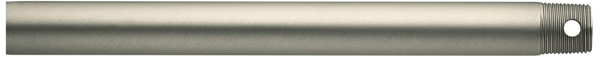 Progress Lighting 12" Single Threaded Ceiling Fan Downrod Brushed Nickel
