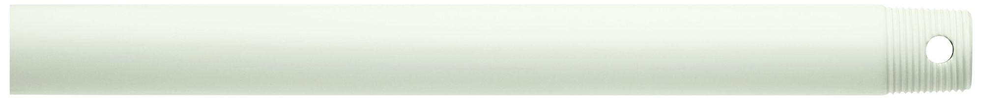 Image 5 Progress Lighting 36" Single Threaded Ceiling Fan Downrod Matte White more views