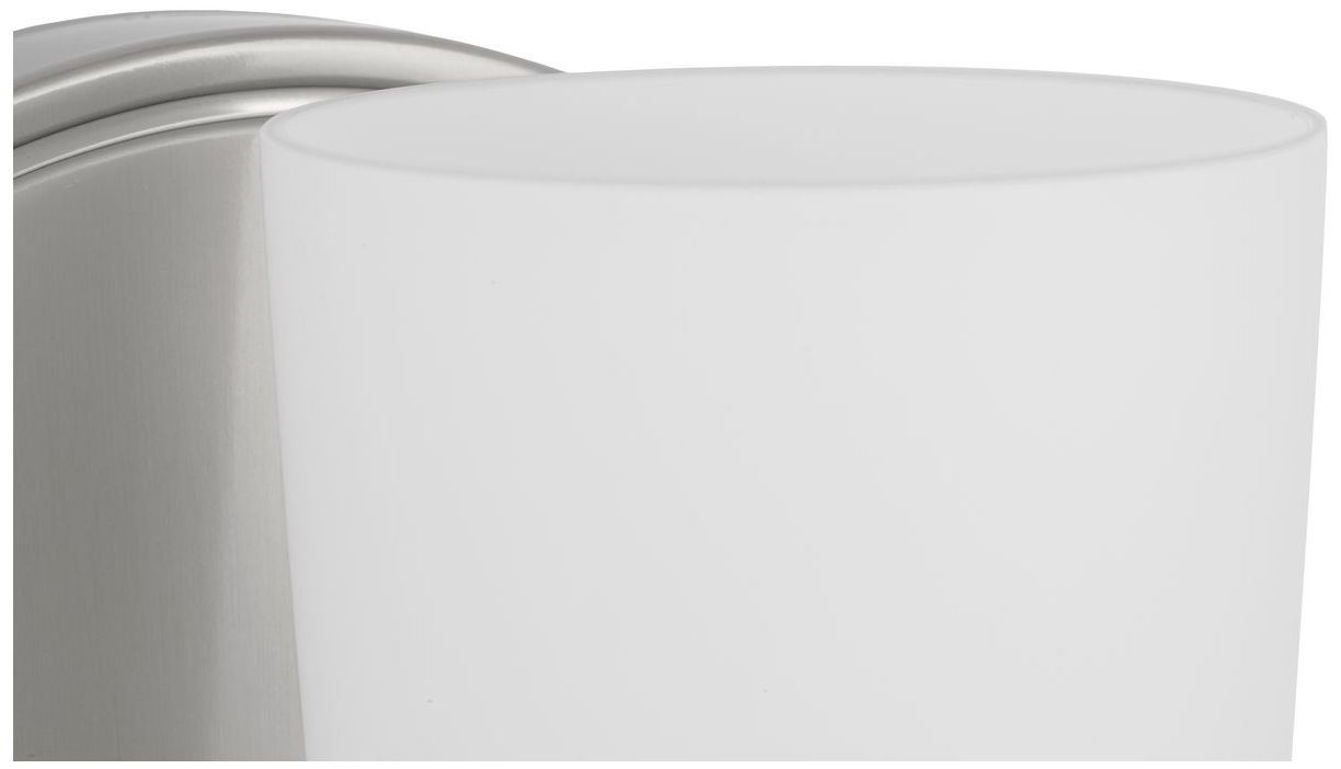 Progress Lighting Adley 1-Light Etched Opal Glass Vanity Light