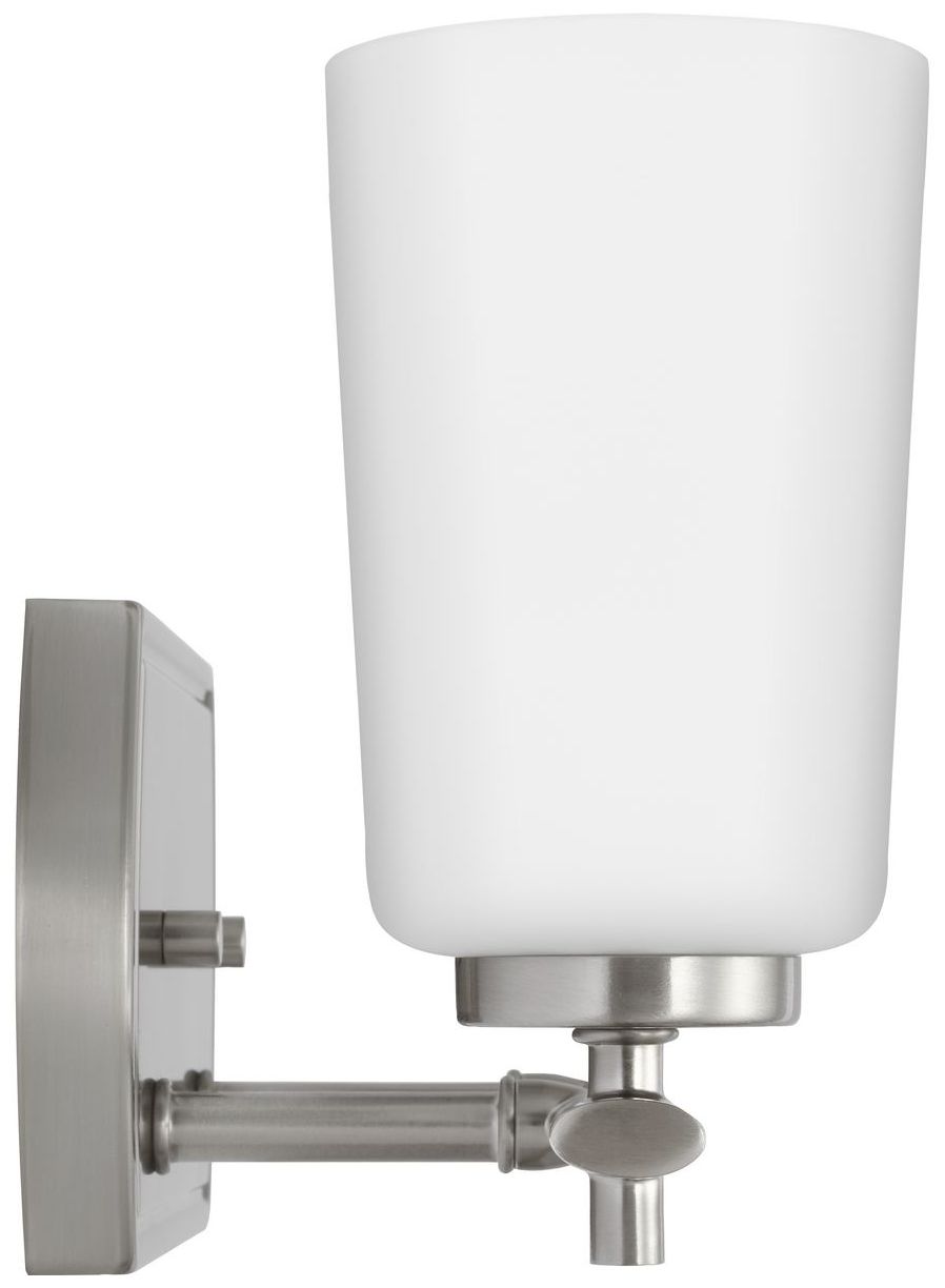 Progress Lighting Adley 2-Light Etched Opal Glass Vanity Light