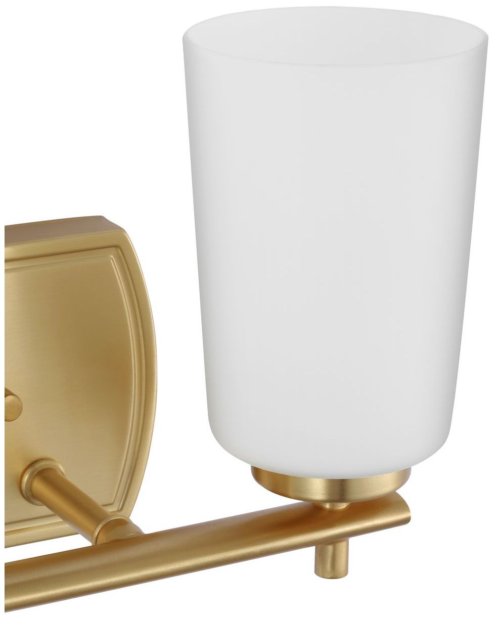 Progress Lighting Adley 2-Light Etched Opal Glass Vanity Light