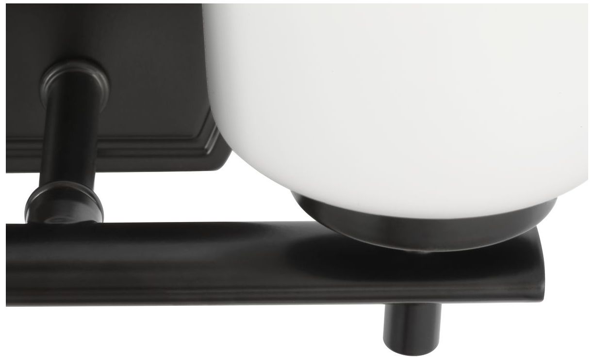 Progress Lighting Adley 2-Light Etched Opal Glass Vanity Light