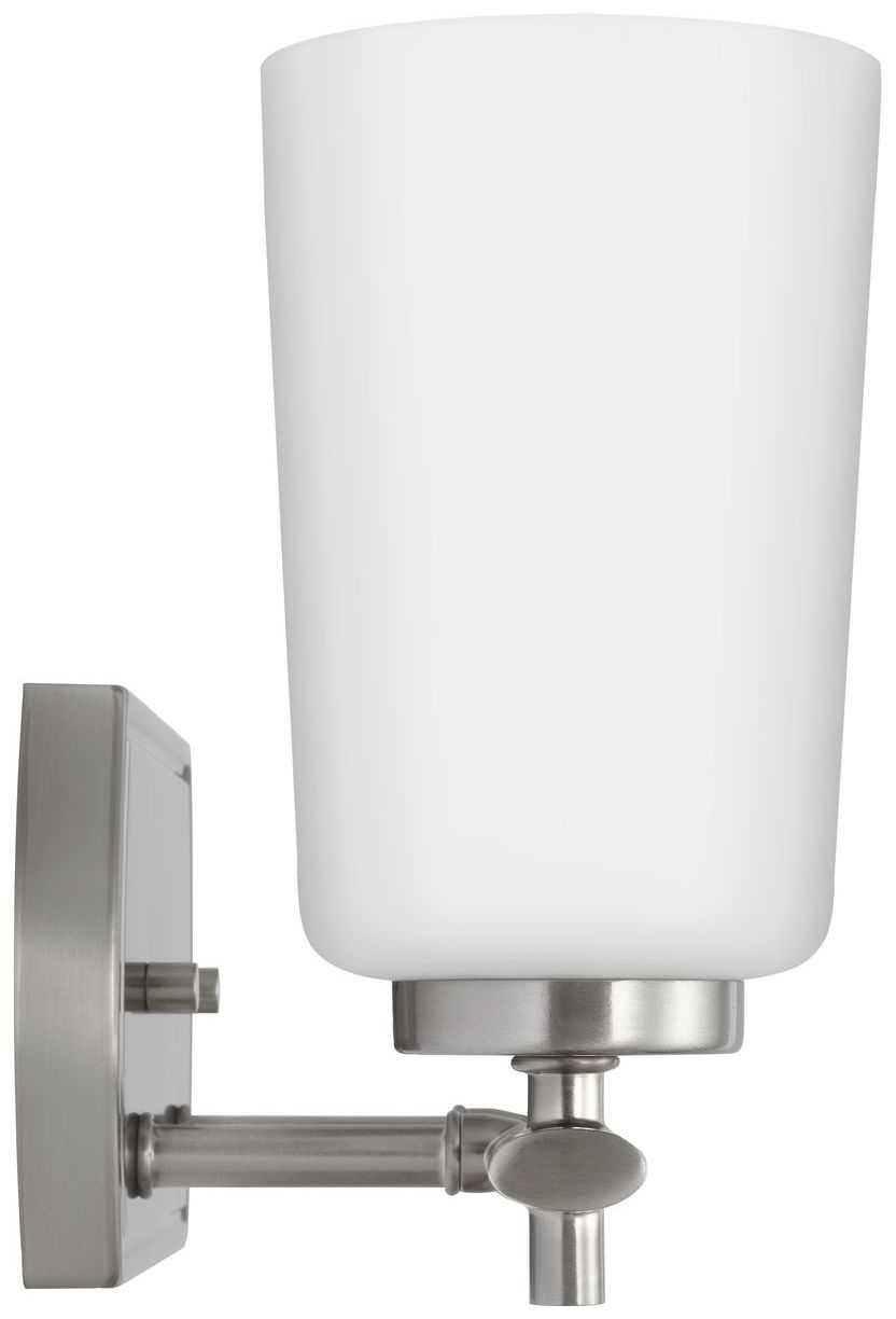 Progress Lighting Adley 3-Light Etched Opal Glass Vanity Light