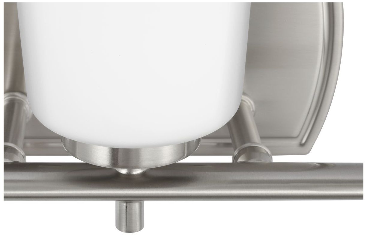 Progress Lighting Adley 3-Light Etched Opal Glass Vanity Light