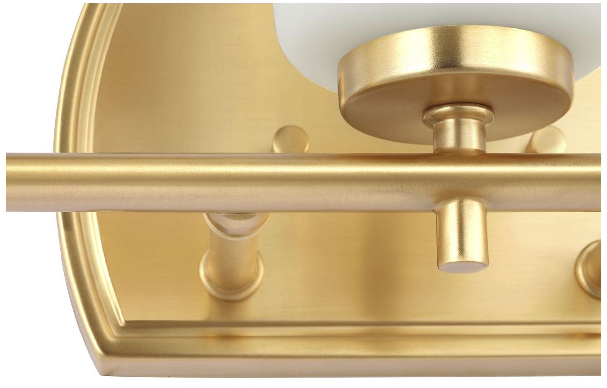 Progress Lighting Adley 3-Light Etched Opal Glass Vanity Light
